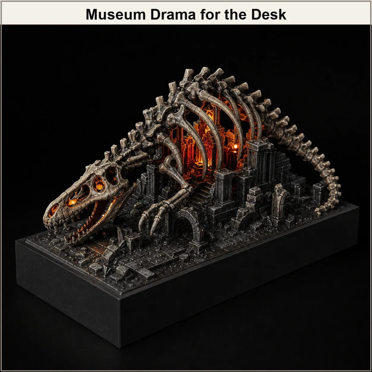 Theropod Spine Reliquary