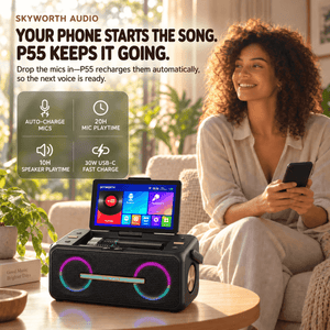Skyworth Audio P55 Karaoke Machine